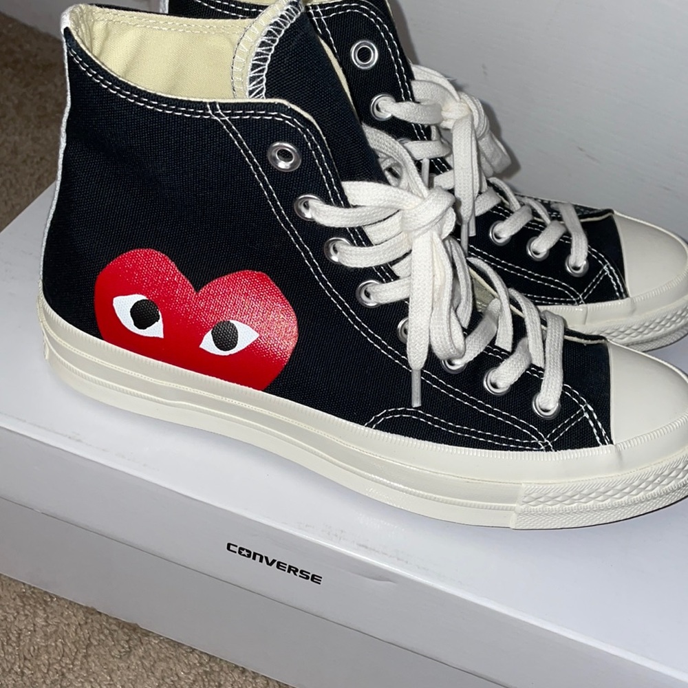 Comme des garcons converse (unisex/never worn)